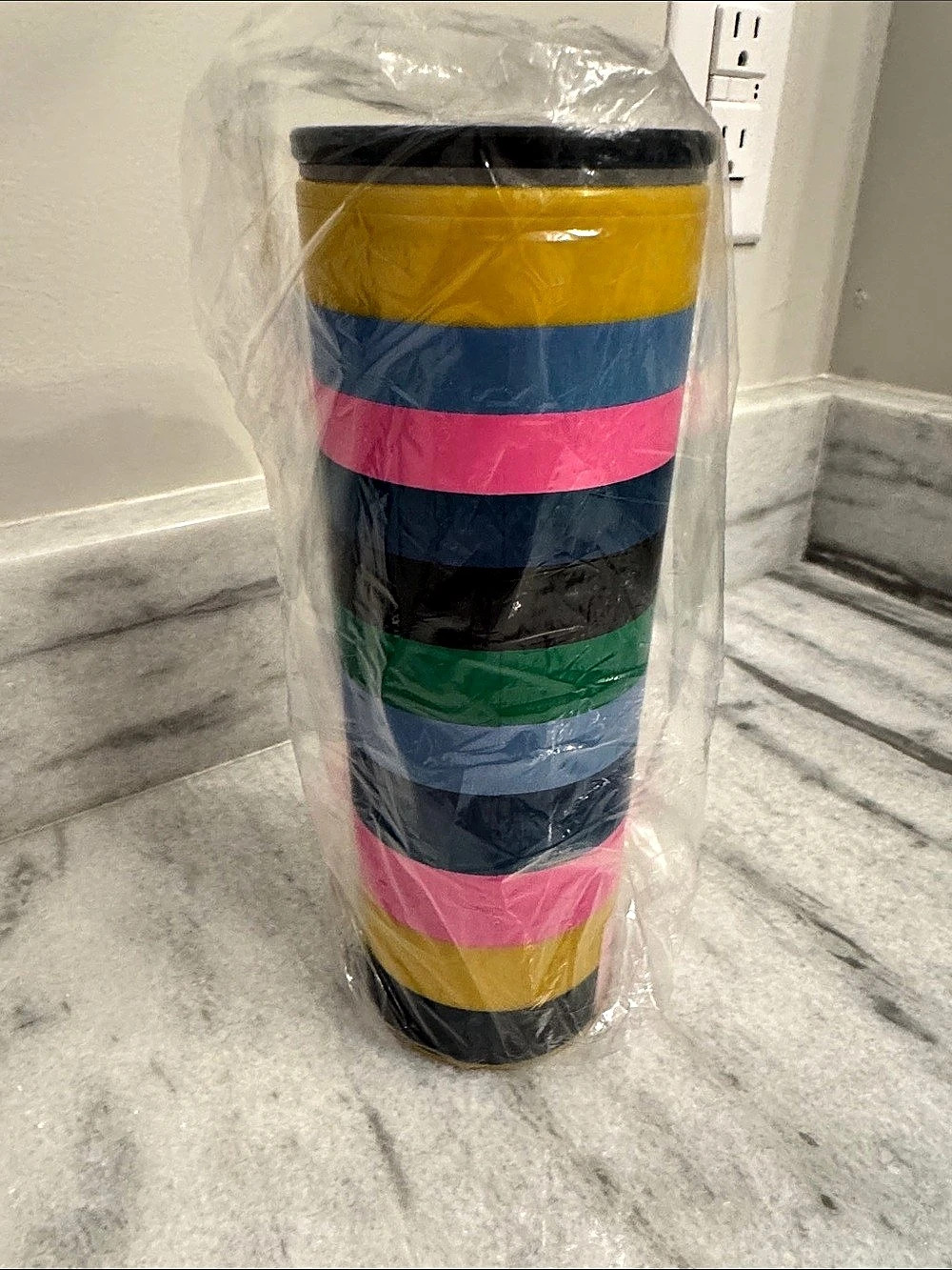 kate spade new york Enchanted Stripe 16 oz Thermal Mug 16 oz Tumbler